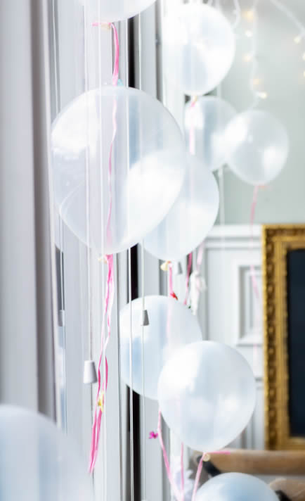 Decoracion con globos