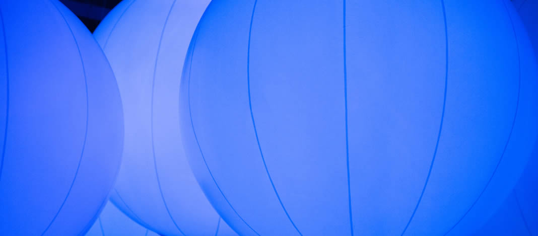 GLOBOS LED ilumianados con luz LED