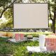 Cine aire libre idea cumpleaños