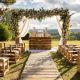 Idea altar con palets boda